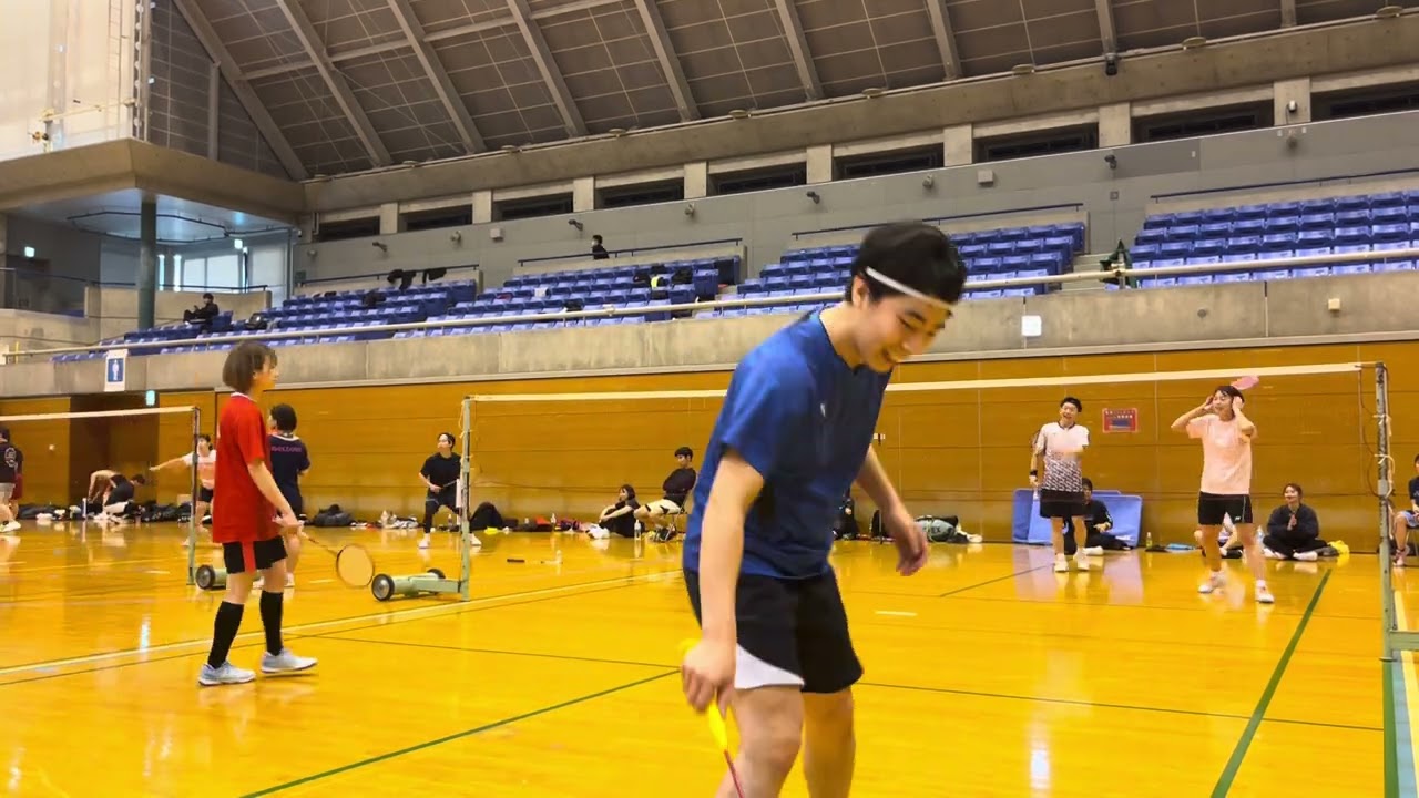 【安浦】赤と青で視覚異常を狙った戦法に見せかけて何も狙ってないかもしれないミックスダブルス♫