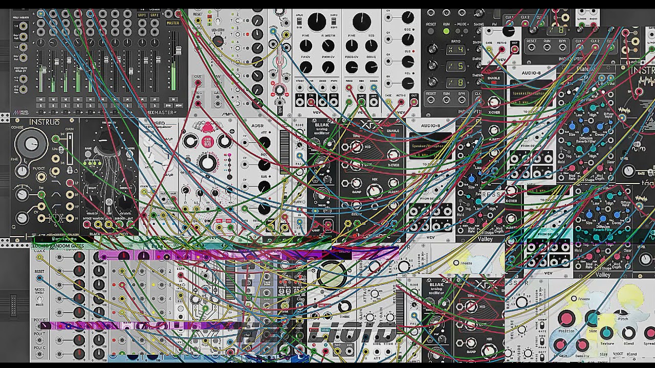 VCV Rack Dirty Industrial Beats, Virtual Eurorack