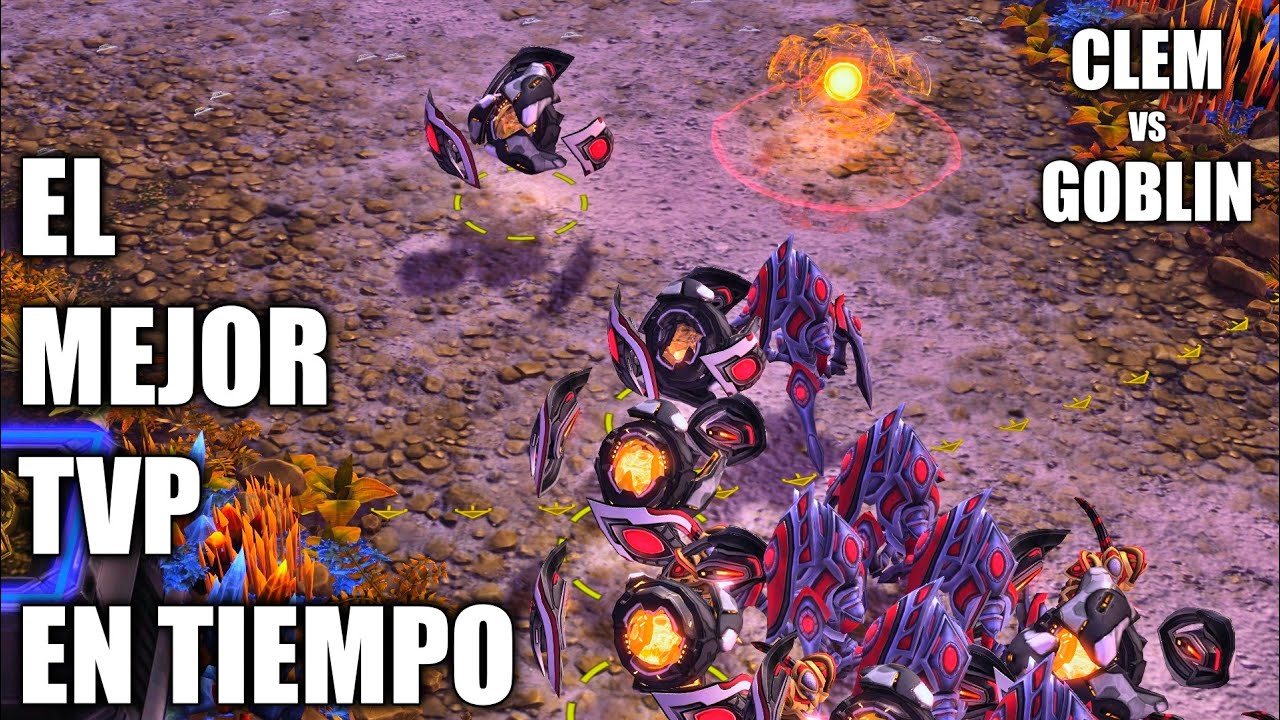 LA MEJOR PARTIDA DE TERRAN vs PROTOSS QUE VI EN MUCHO TIEMPO -  CLEM vs GOBLIN ESL Master Spring