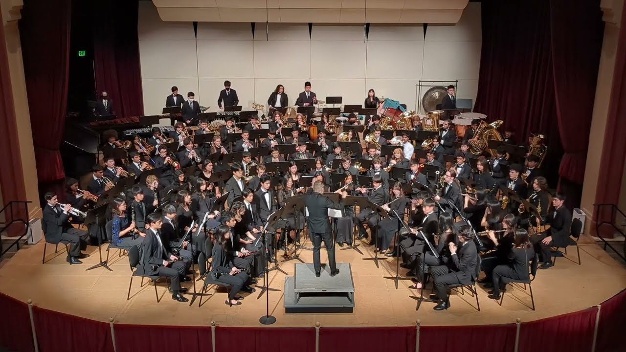 2023 All Northern HS Honor Band - Dancing Fire - Kevin Day