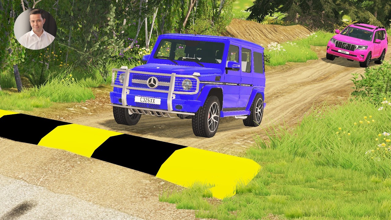 Cars vs Speed Bump  #0027