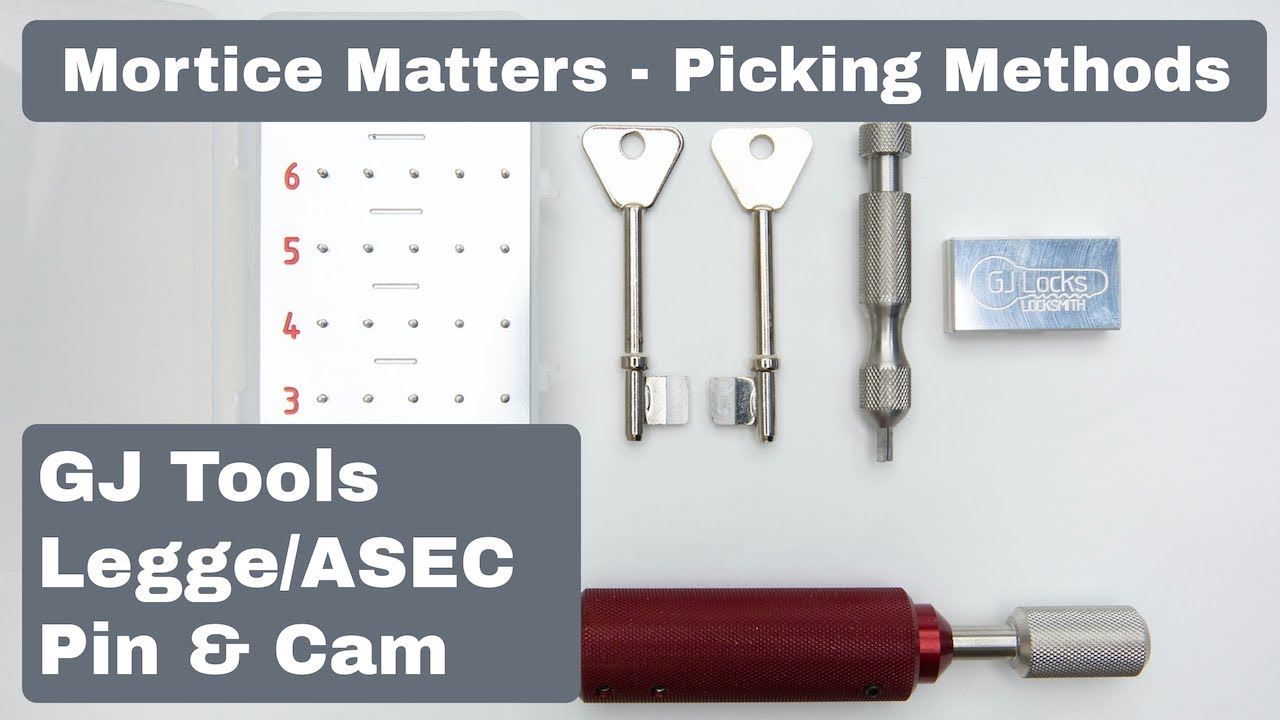 Picking Method - GJ Pin & Cam for Legge / ASEC 5 lever locks
