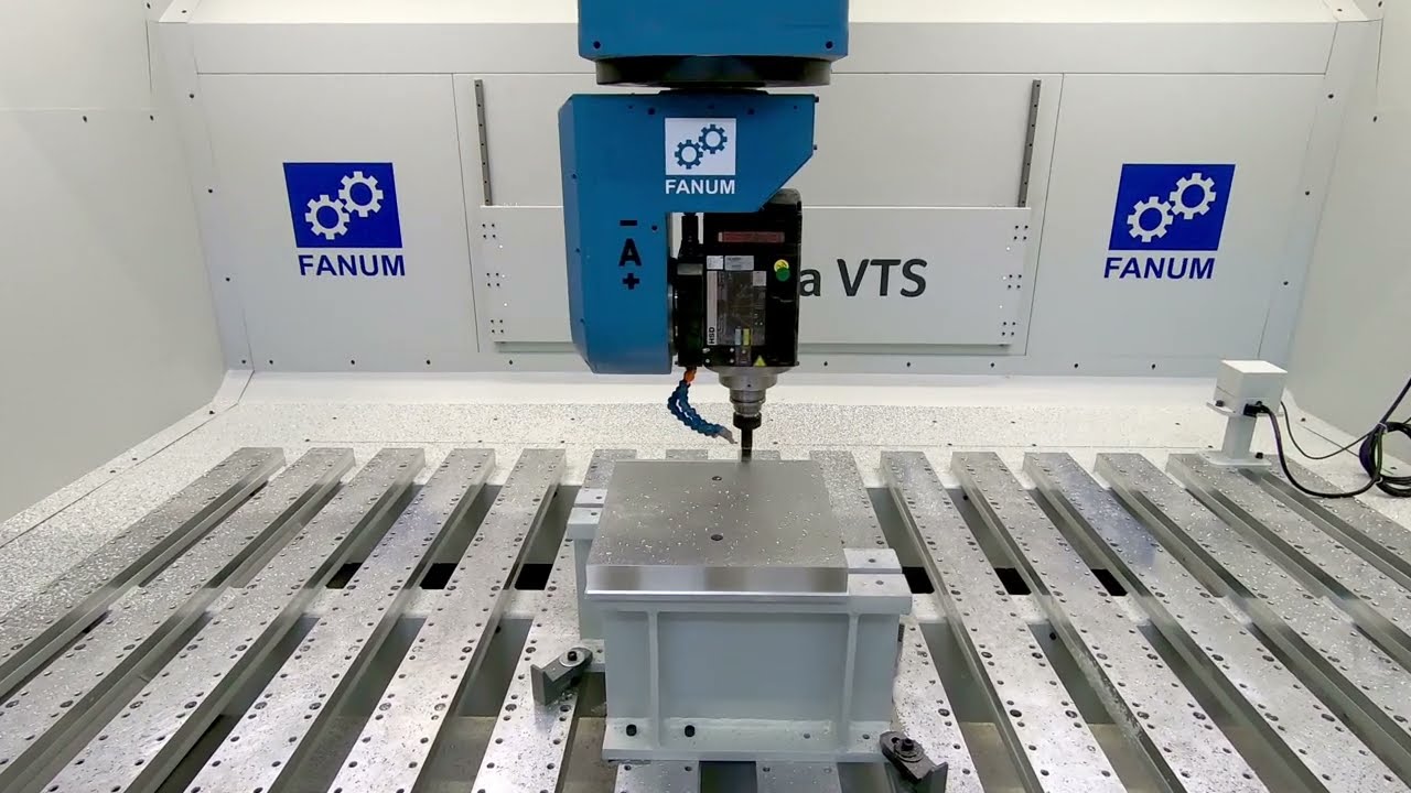 Fanum CNC machine Lambda VTS aluminium milling