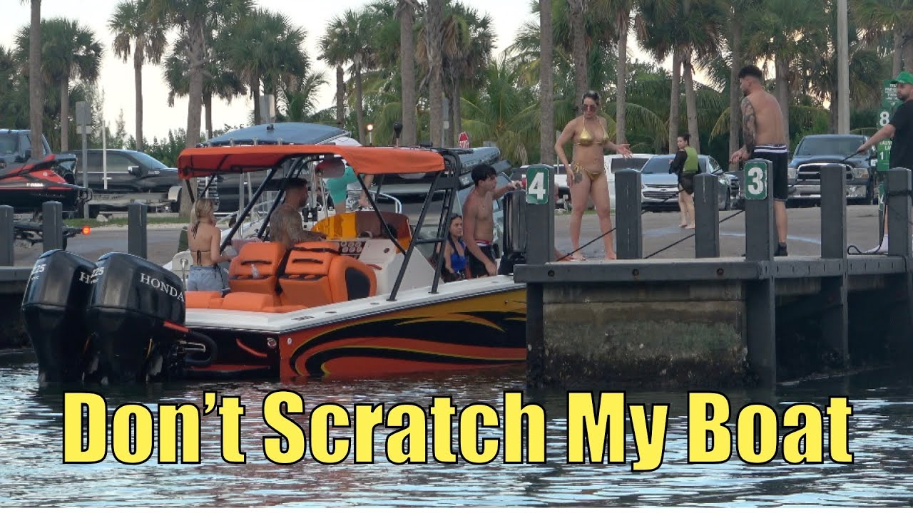 Don't Scratch My Boat | Miami Boat Ramps | 79th Street | Wavy Boats | Broncos Guru