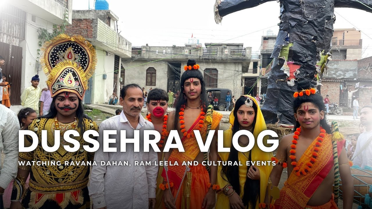 DUSSEHRA VLOG | JALANDHAR 2025 | #dussehra2025 #ravandahan 