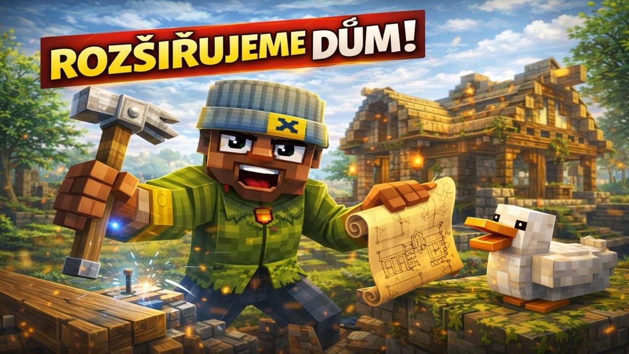 ROZŠIŘUJEME DŮM! | Hytale #05