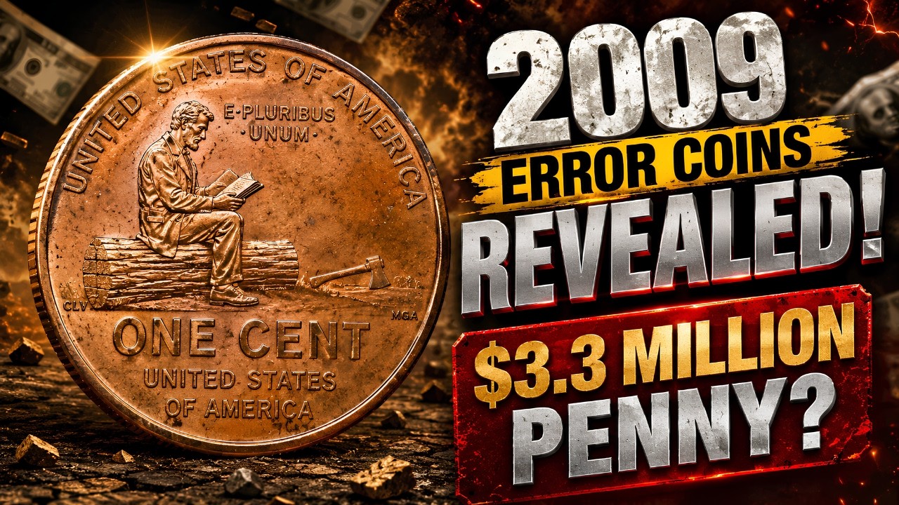 ШОК-ЦЕНА на пенни 2009 года! 🤯 Эти монеты с браком продали за 3,3 МИЛЛИОНА долларов &mdash; проверьте с...