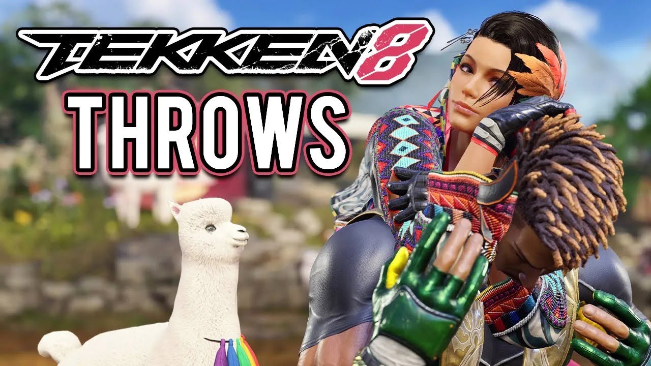 TEKKEN 8 - Basic Throws Compilation [No HUD PS5 4k]