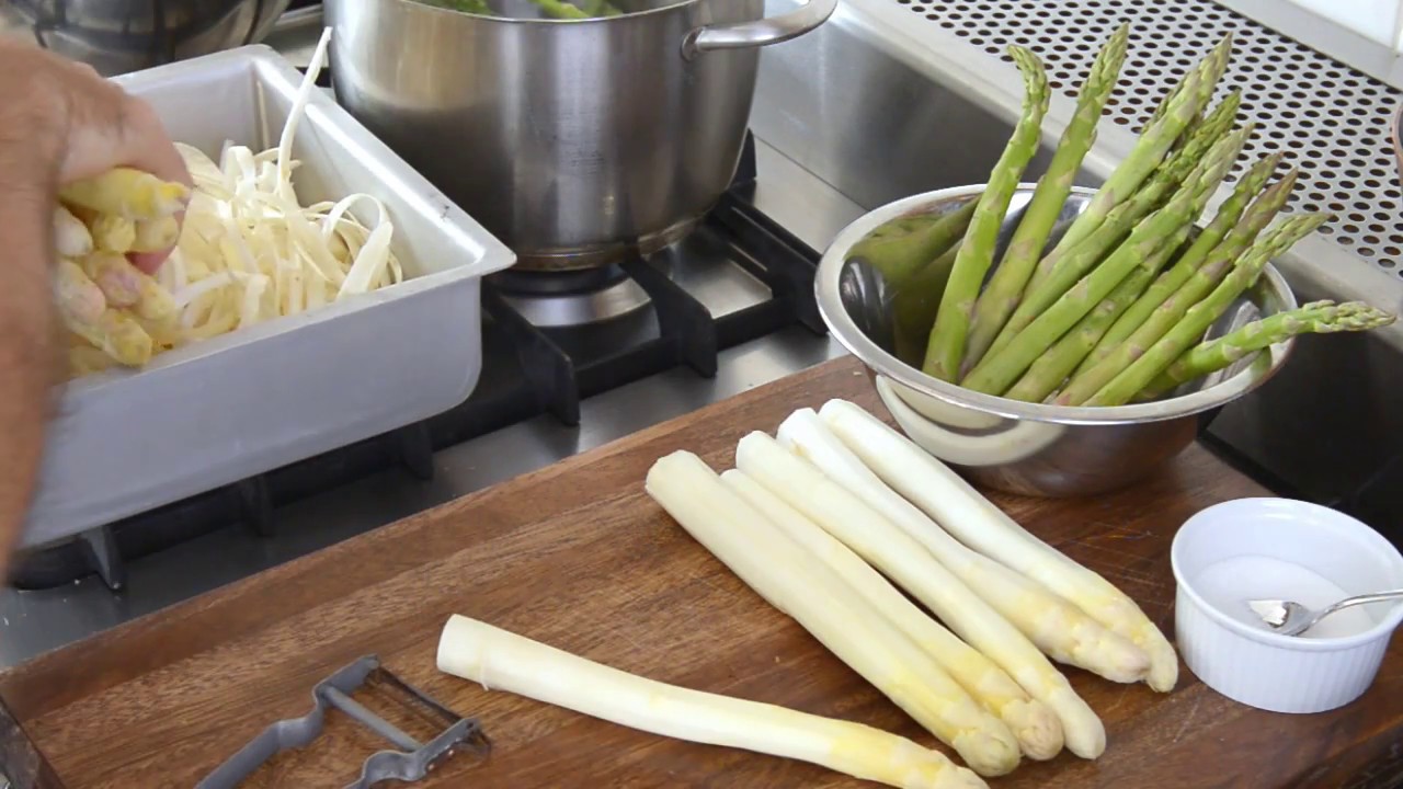 Asperges koken