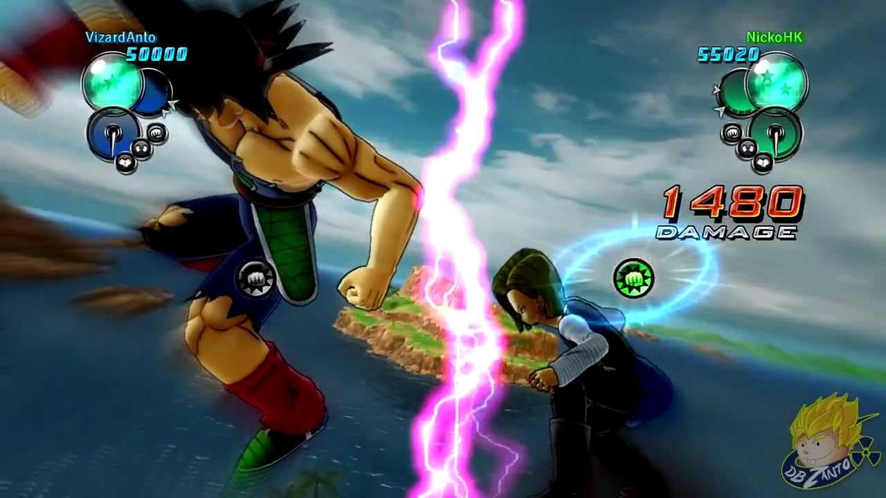 Dragon Ball Z Ultimate Tenkaichi: Bardock Vs Android #18 Online Gameplay #11【HD】