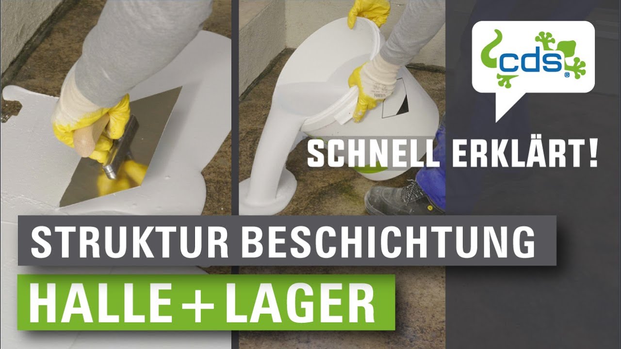 Anti-Rutsch-Beschichtung / Struktur-Beschichtung für Garage, Keller, Halle, Lager oder Werkstatt