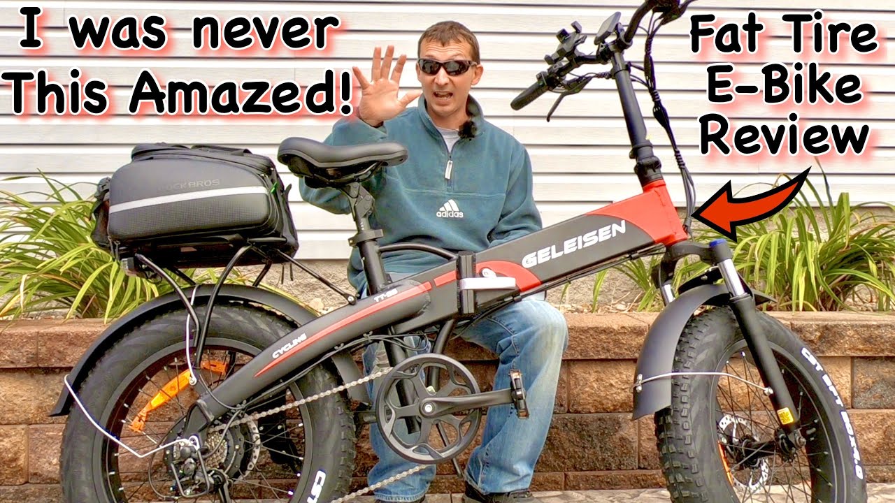Geleisen Fat Tire Folding E-bike Overview and First Ride impressions! Where is the quality control?