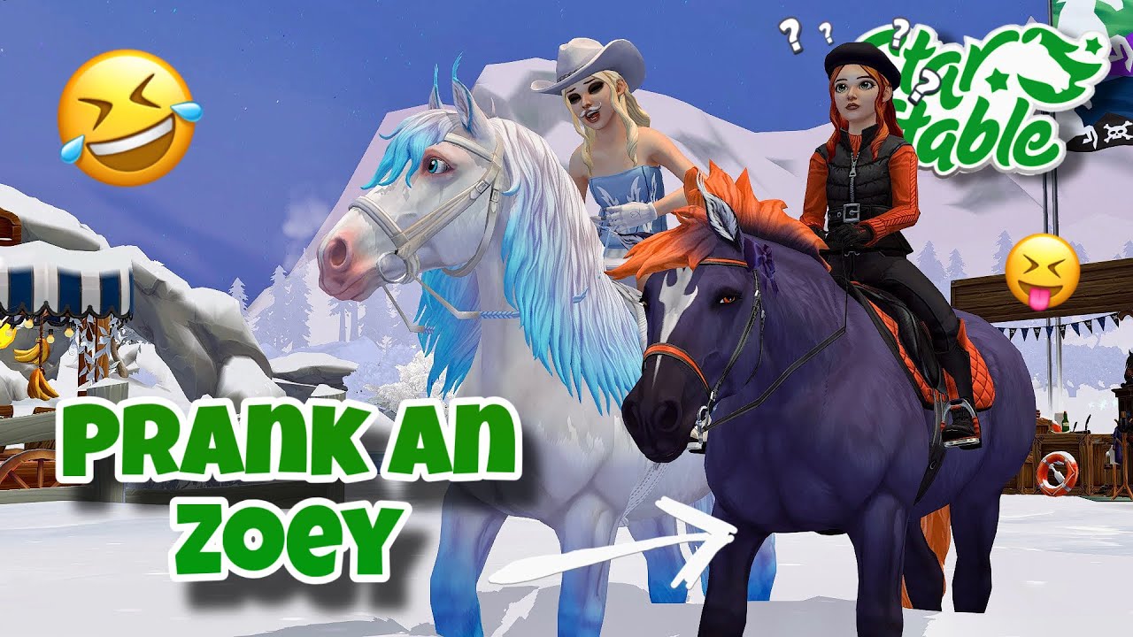 Ich PRANKE @ZoeysPferdewelt 🤣 mit EUREN Aufgaben🫵 // Star Stable Online