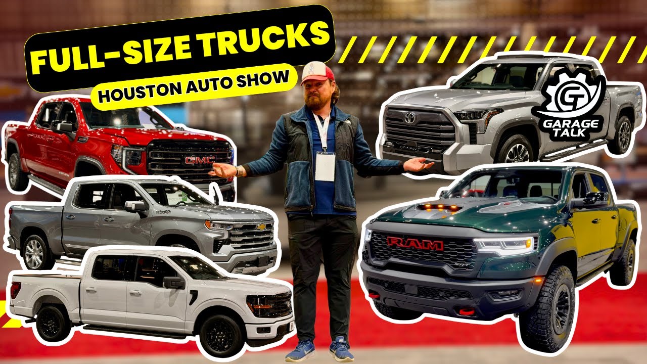 Every Full-size Pickup Truck at the 2026 Houston Auto Show