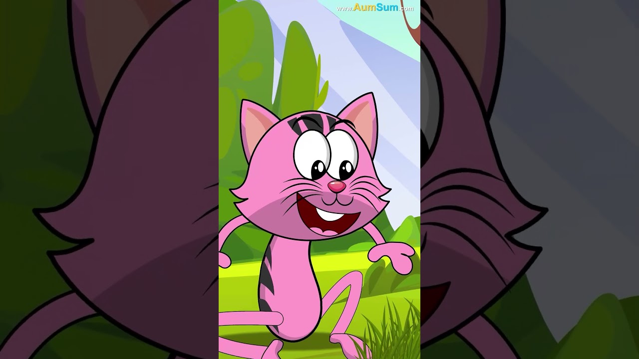 Why does a Cat Eat Grass? | #aumsum #kids #shorts #science