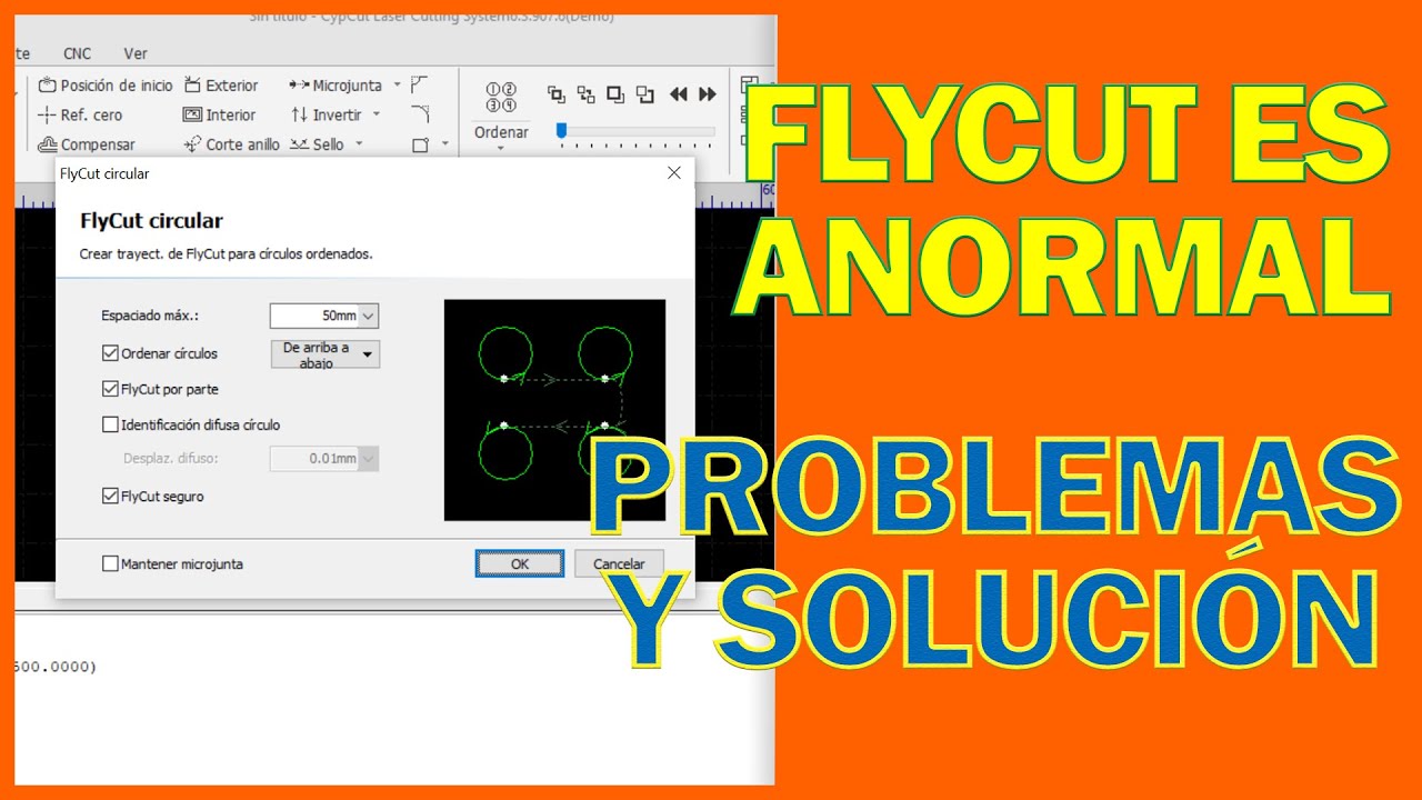 Flycut en Cypcut es Anormal | Problemas de Cypcut