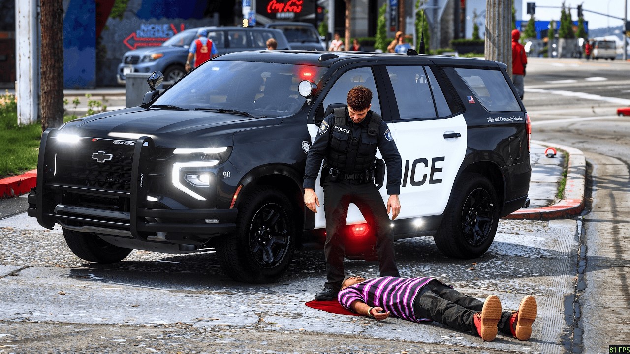 Responding to a Callout Turns Into INTENSE Shootout! | GTA 5 LSPDFR
