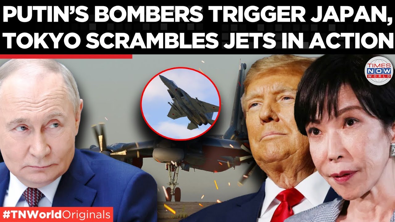 Russia Spooks Japan: Putin’s Tu-95 Bomber Triggers Jet Scramble Over Sea of Japan | World News