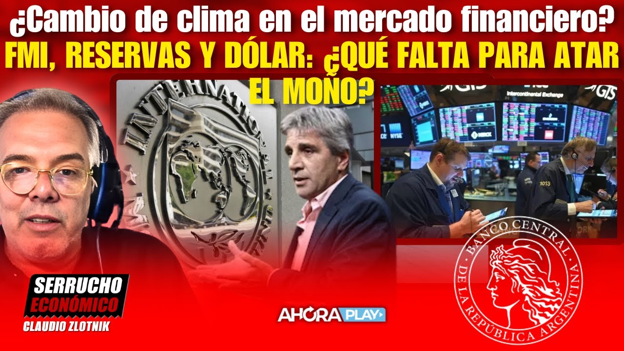 FMI, RESERVAS Y DÓLAR: ¿QUÉ FALTA PARA ATAR EL MOÑO? | Claudio Zlotnik #SerruchoEconómico
