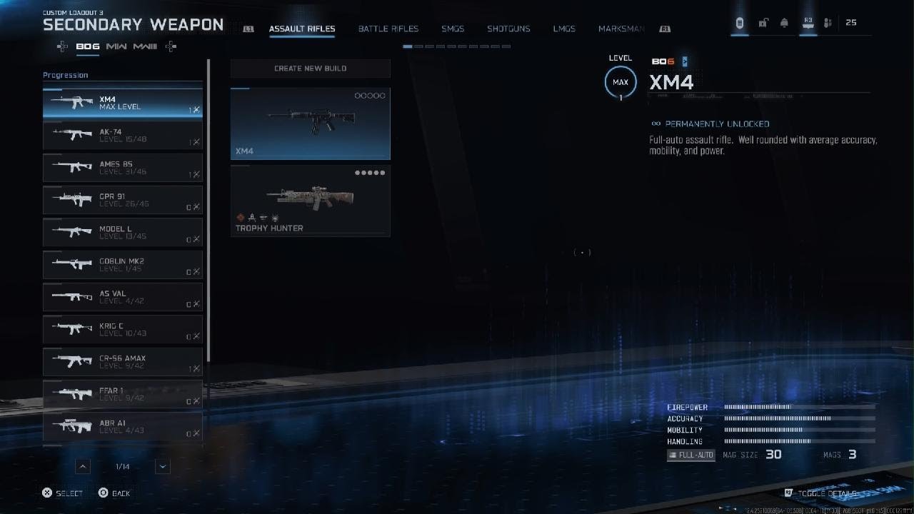 Call of Duty go to loadouts