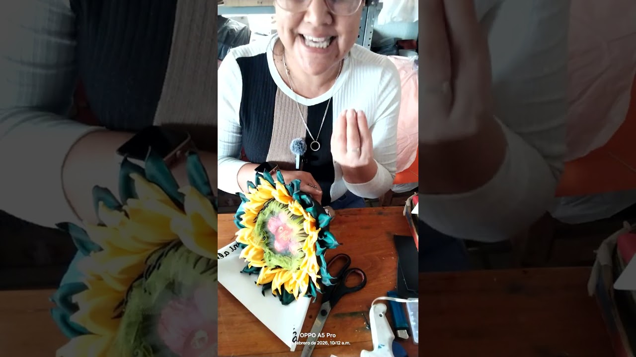 Procesó de decoración de girasol Yumbo 🌻🌹