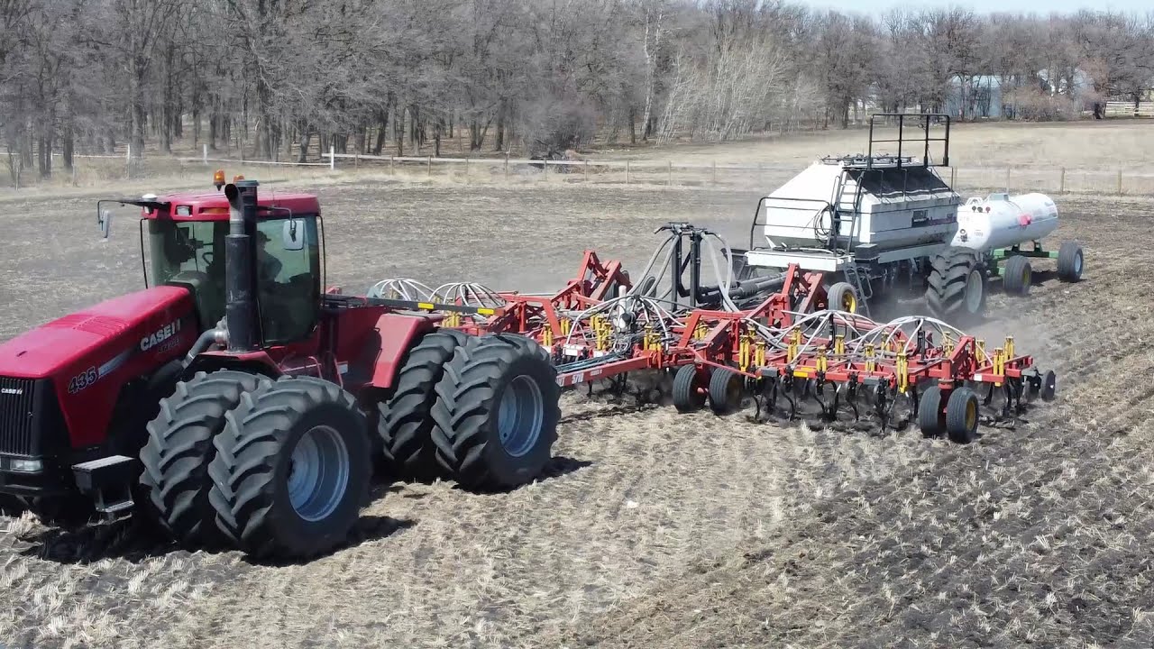 CaseIH 4WD Planting Canola Manitoba 2021