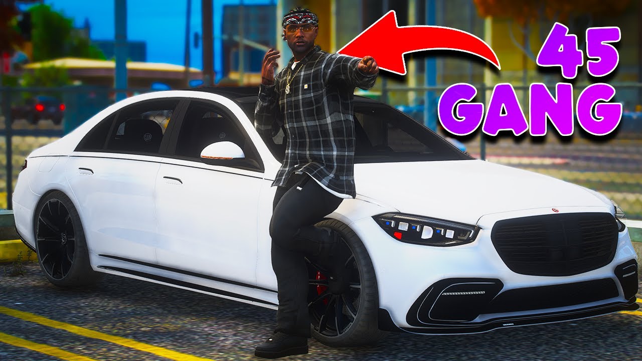 45 Gang VS 4PF in GTA 5 RP