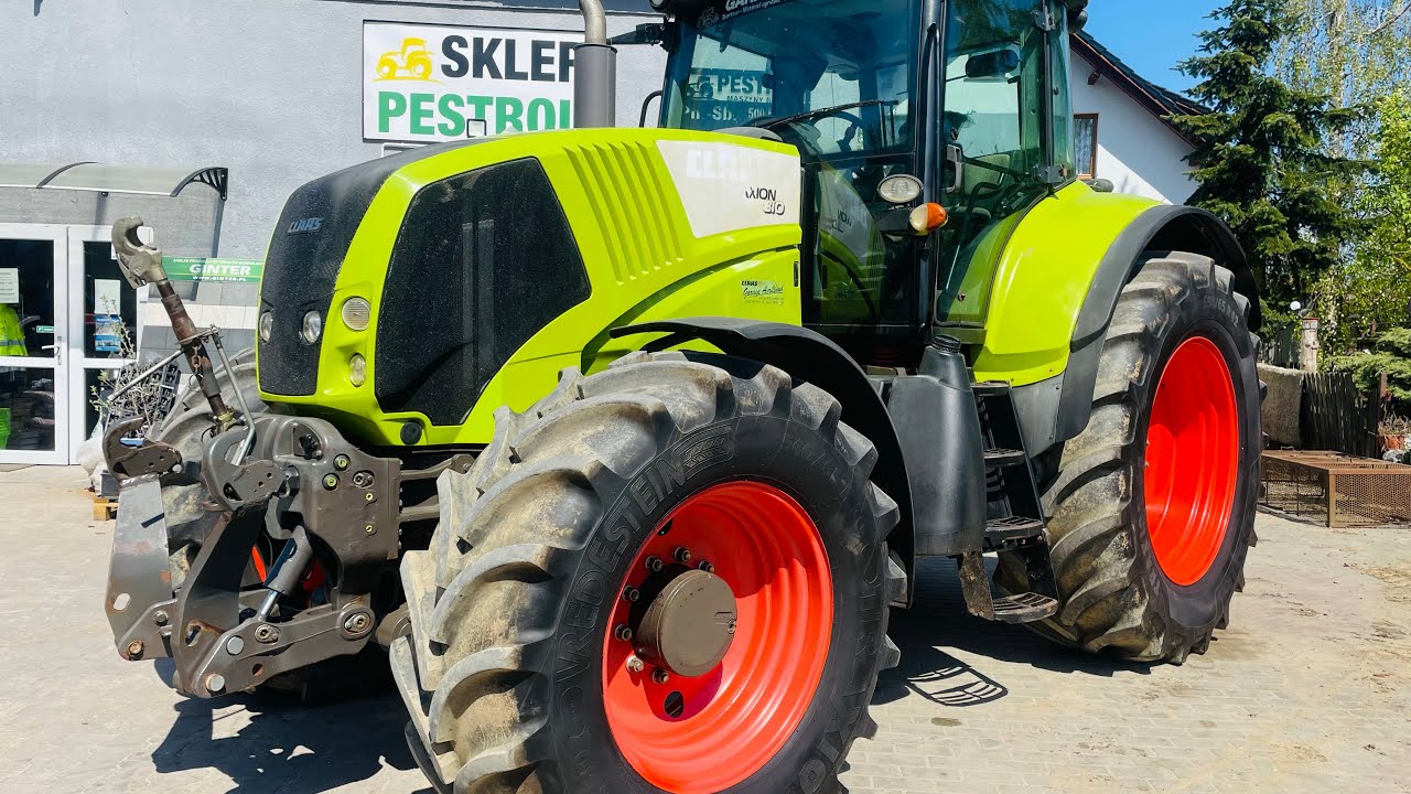 CLAAS AXION 810 CEBIS, silnik John Deere, przedni TUZ, tylko 6300 godzin, SPRZEDANY *PESTROL*