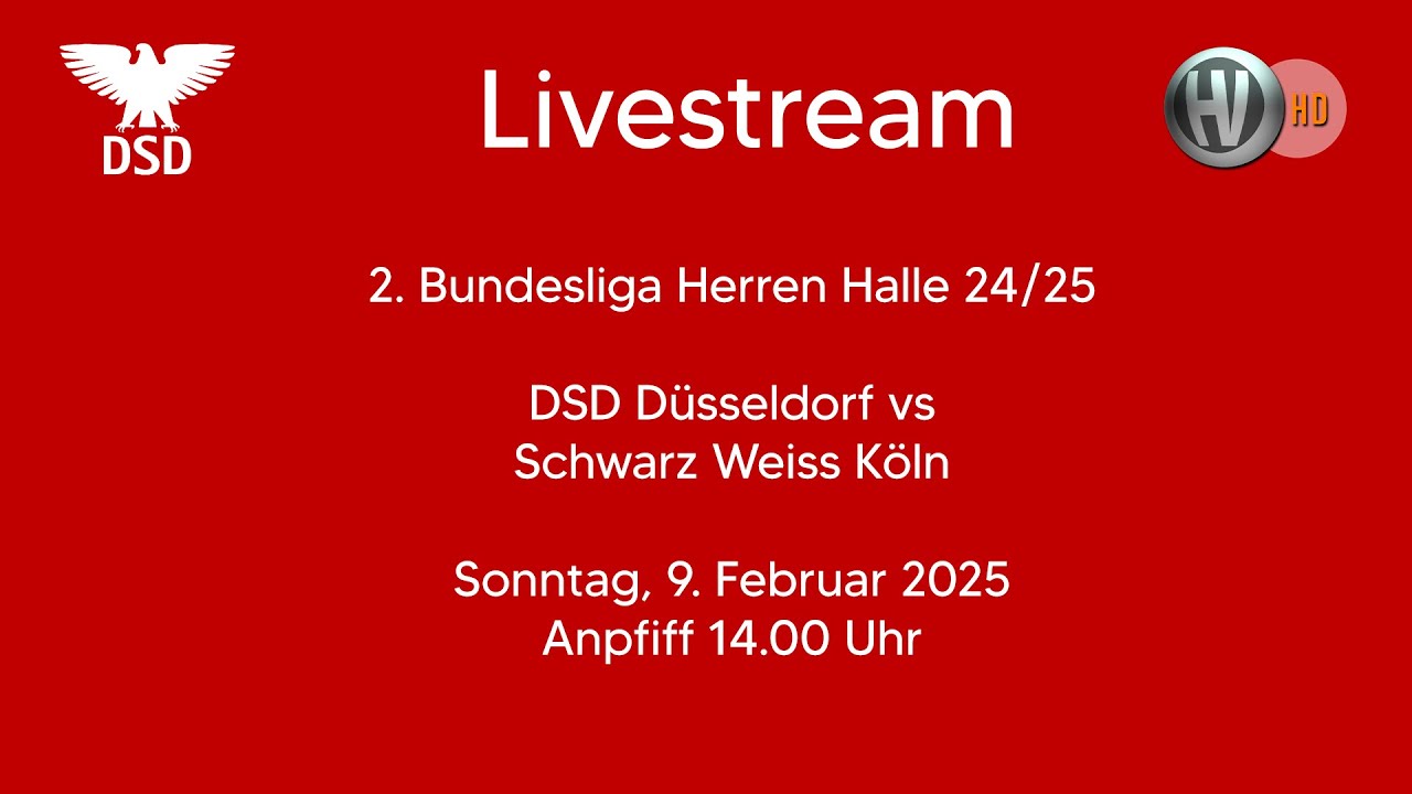 2. Hallenhockey Bundesliga Herren 24/25 - DSD vs Schwarz Weiss Köln