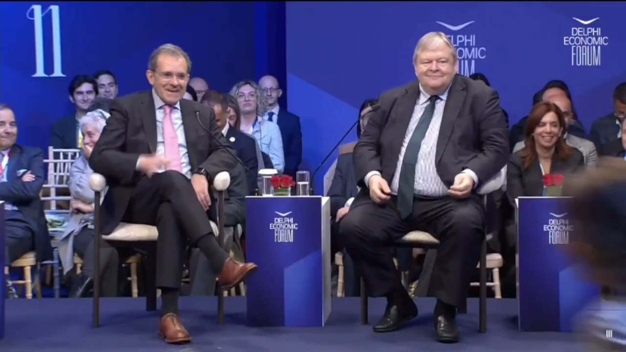 23.4.2026 Delphi Economic Forum | &Epsilon;&upsilon;ά&gamma;&gamma;&epsilon;&lambda;&omicron;&sigmaf; &Beta;&epsilon;&nu;&iota;&zeta;έ&lambda;&omicron;&sigmaf; & &Pi;&alpha;ύ&lambda;&omicron;&sigmaf; &Tau;&sigma;ί&mu;&alpha;&sigmaf;