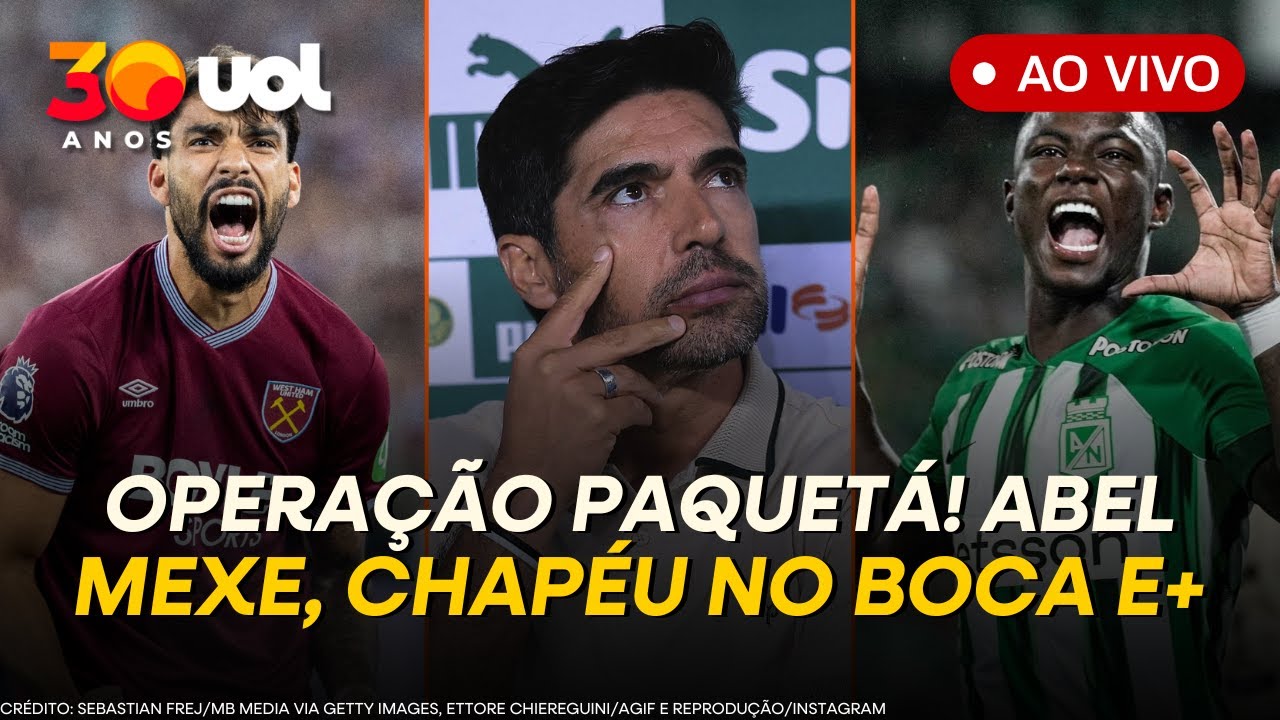 FLAMENGO: BAP POR PAQUETÁ! VASCO DÁ CHAPÉU NO BOCA POR HINESTROZA; ARIAS E NINO NO PALMEIRAS? E+