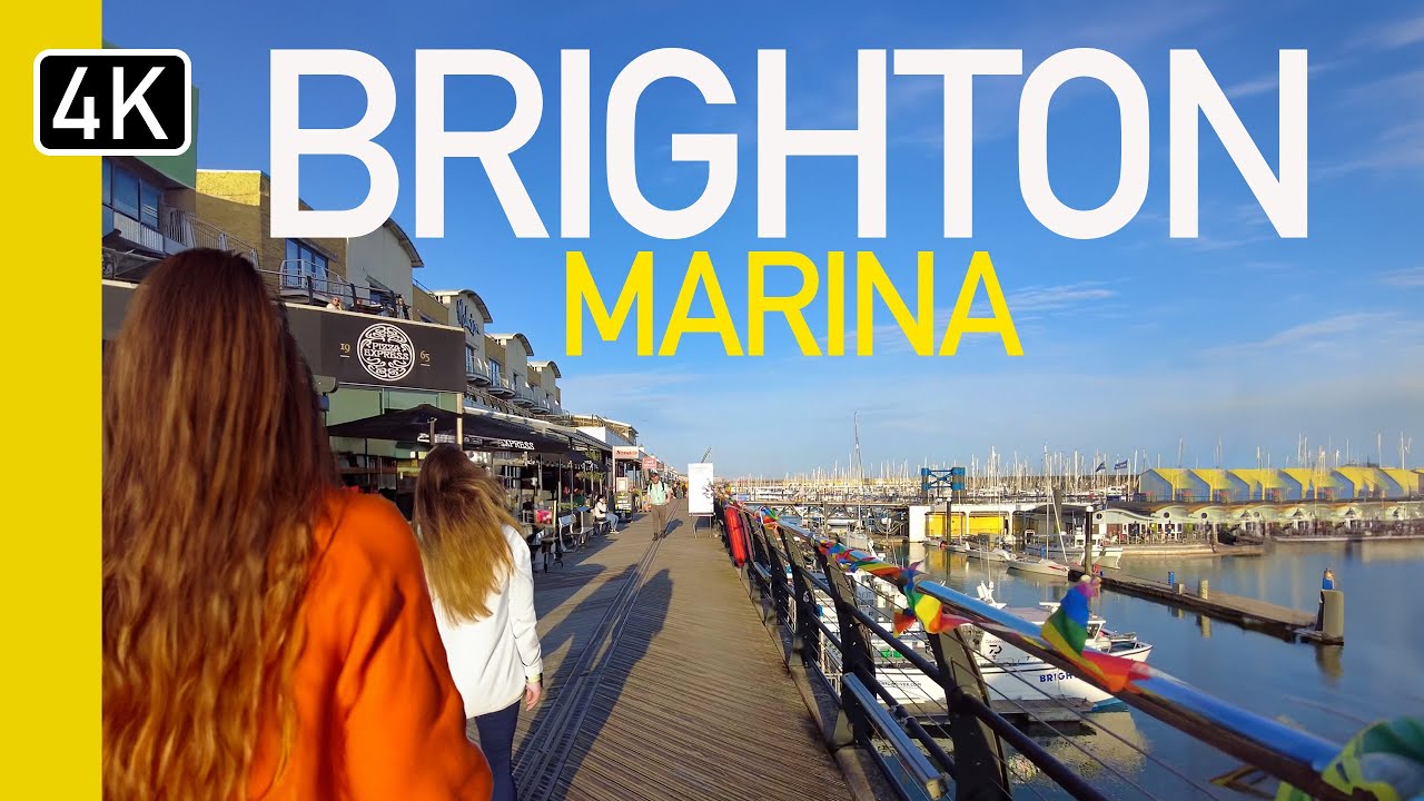 4K Brighton Walking Tour of Brighton Marina Today - Is it Worth Visiting?