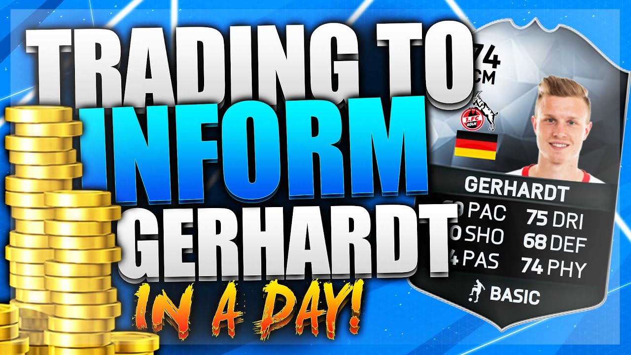 FIFA 16 - Trading To IF Gerhardt Team In A Day !! - FIFA 16 Ultimate Team Trading