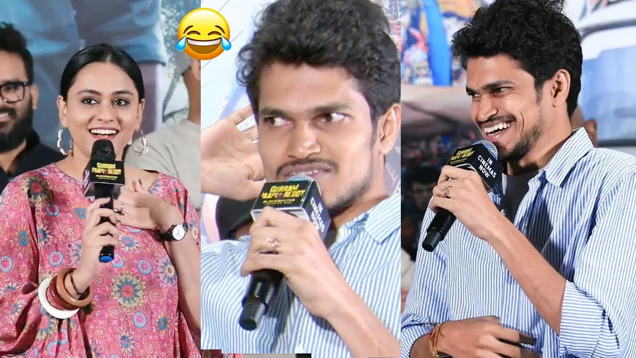 Vamshidhar Goud Funny Speech – Gurram Paapi Reddy Event | Tollywood Celebrity Moments