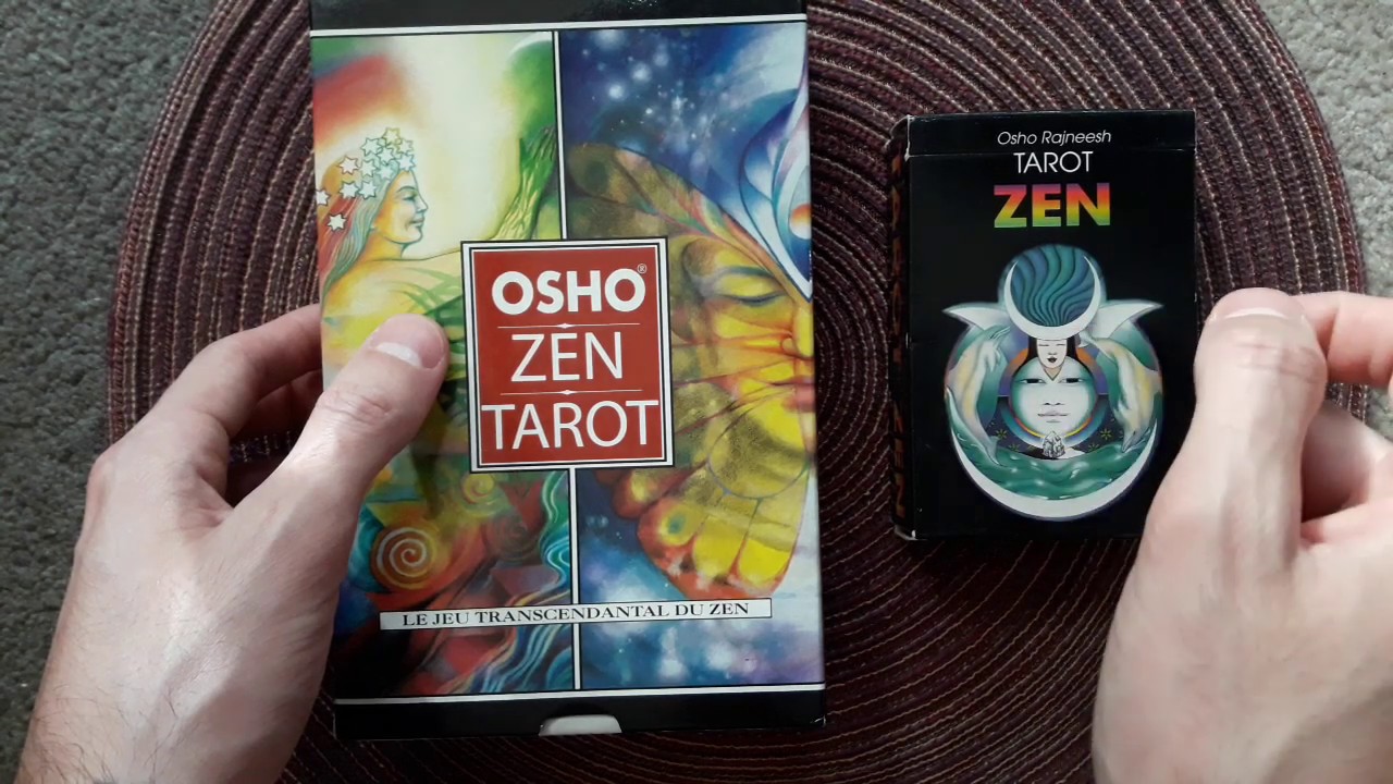 REVIEW - Osho Zen Tarot - Comparatif éditions du Gange VS AGM - Rajneesh Ma Deva Padma