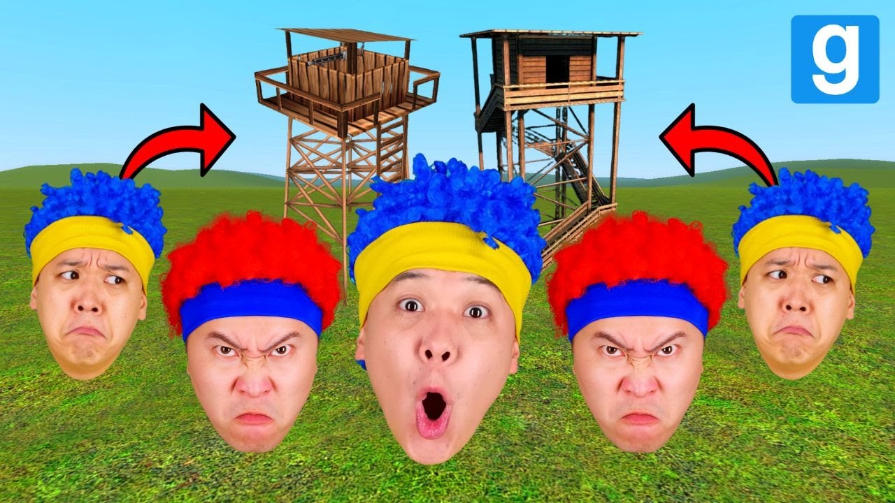 D Billions Family Vs Towers | Garry's Mod