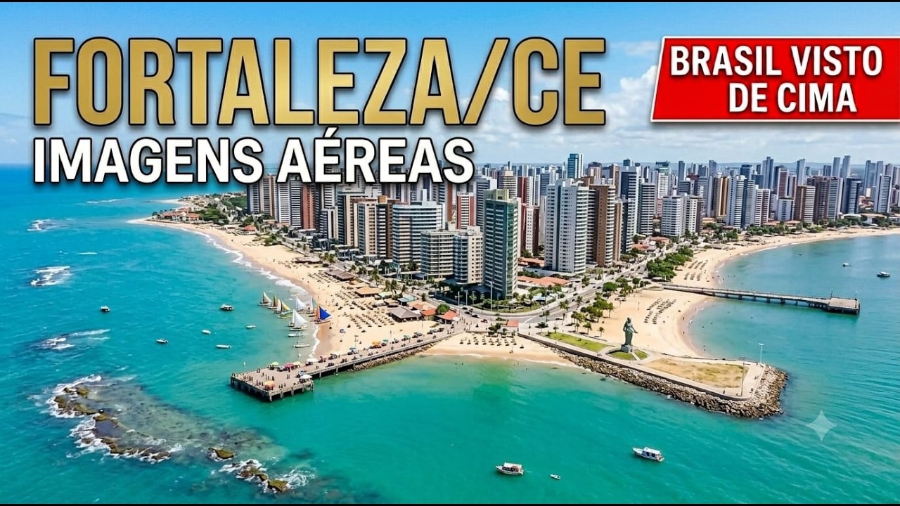 Fortaleza/CE 🇧🇷 - Imagens aéreas.