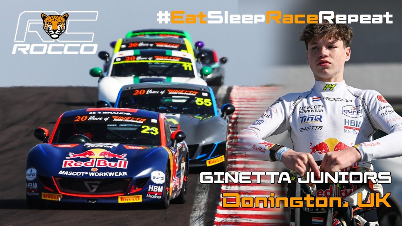 Double RACE WIN 🏆 at the first Ginetta Junior weekend in Donington
