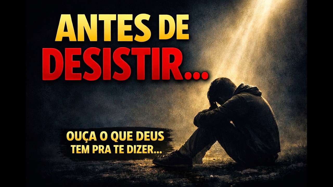 20 Versículos Bíblicos Para Quem Está Desanimado – Ouça Antes de Desistir