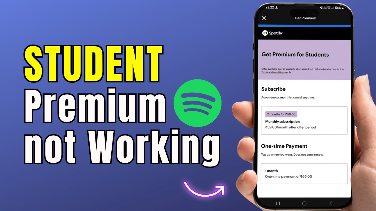 Как исправить проблему с неработающим студенческим премиум-подпиской Spotify (простое руководство...