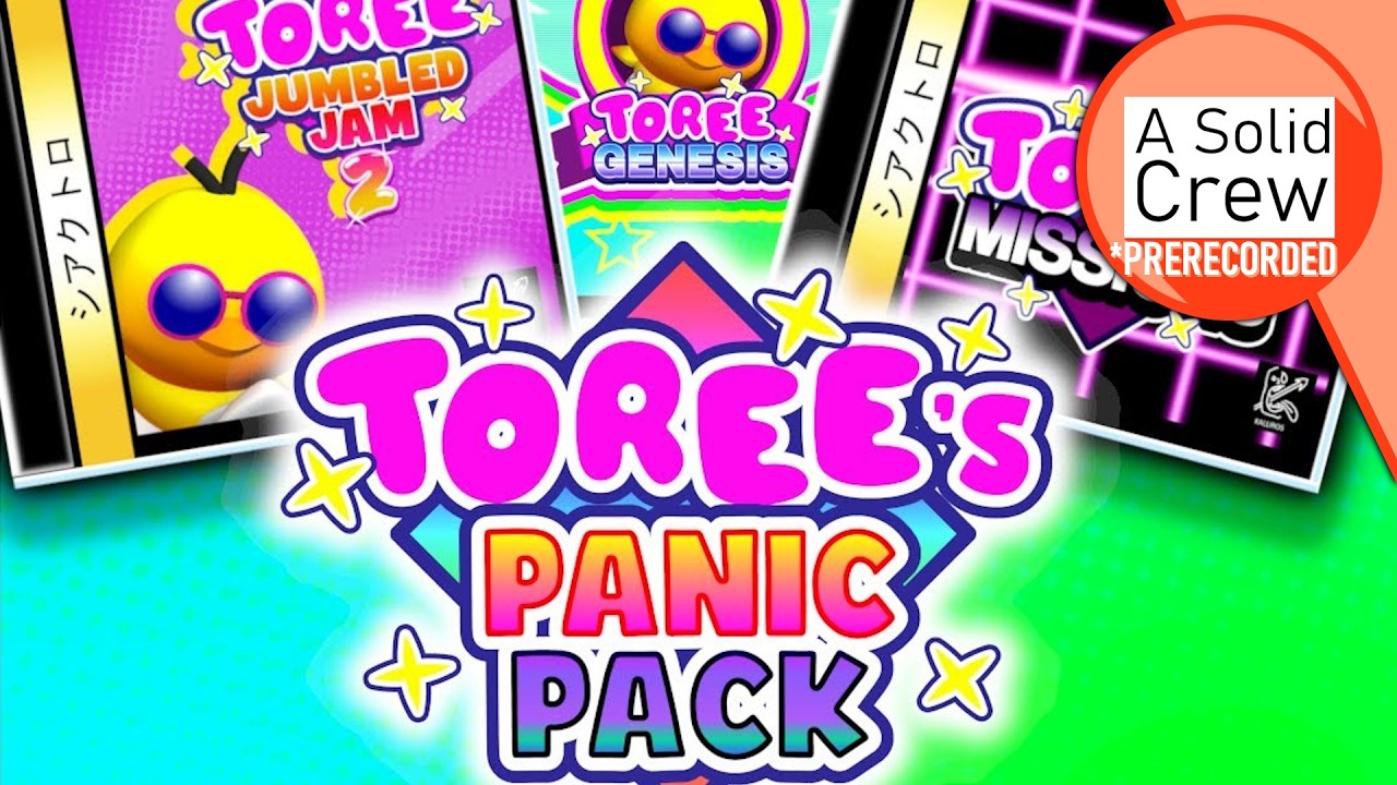 It's Like Finding 3 Secret Sega Saturn Games: Toree's Panic Pack (Prerecorded)