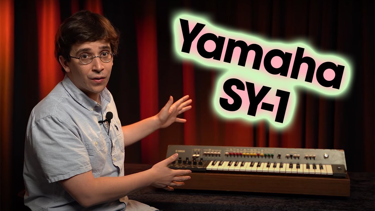 Yamaha SY-1 | Первый портативный аналоговый синтезатор Yamaha | Часть линейки GX1 и CS80