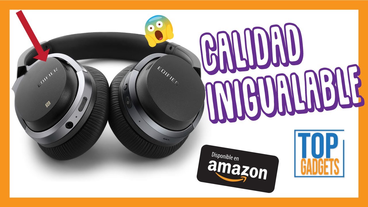 🚀 Edifier W860NB Aud&iacute;fonos Bluetooth aptX Over Ear Cancelaci&oacute;n de Ruido Activa con Smart Touch