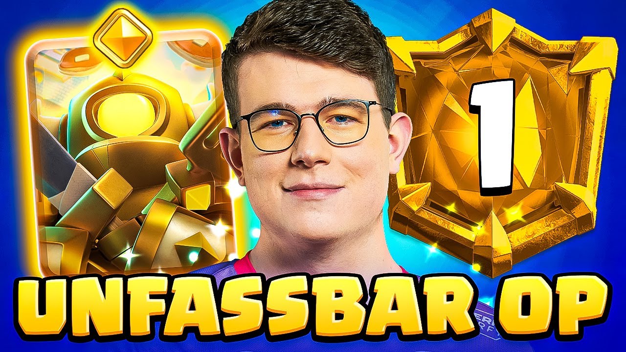 😱🥇ICH BIN PLATZ 1 DER WELT MIT HELDEN MINI-PEKKA... (komplett OP!) | Clash Royale Deutsch