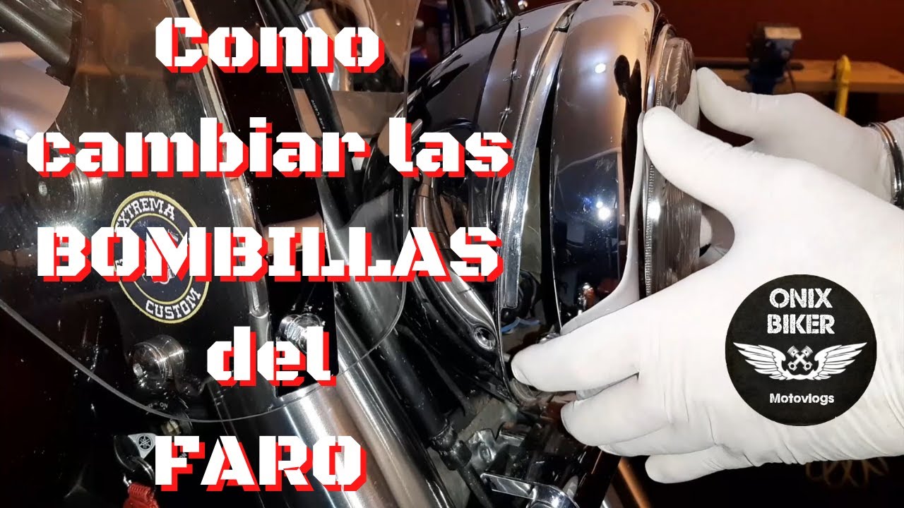 💡COMO CAMBIAR BOMBILLAS DEL FARO DE LA MOTO ▶️ YAMAHA DRAG STAR - MV#46 - 2021