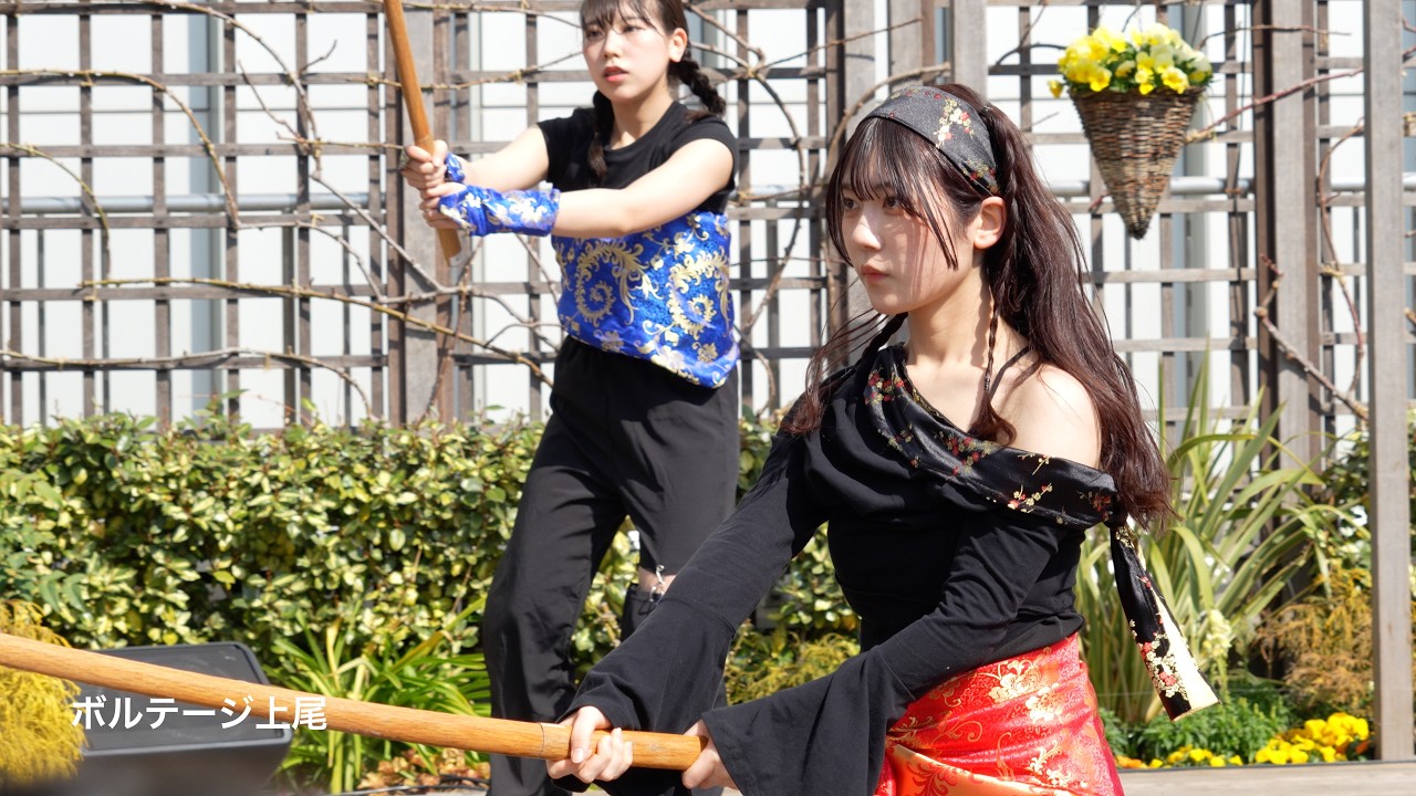 【吉祥寺韓国気分】桜華乱舞による日本の舞踊ダンス③