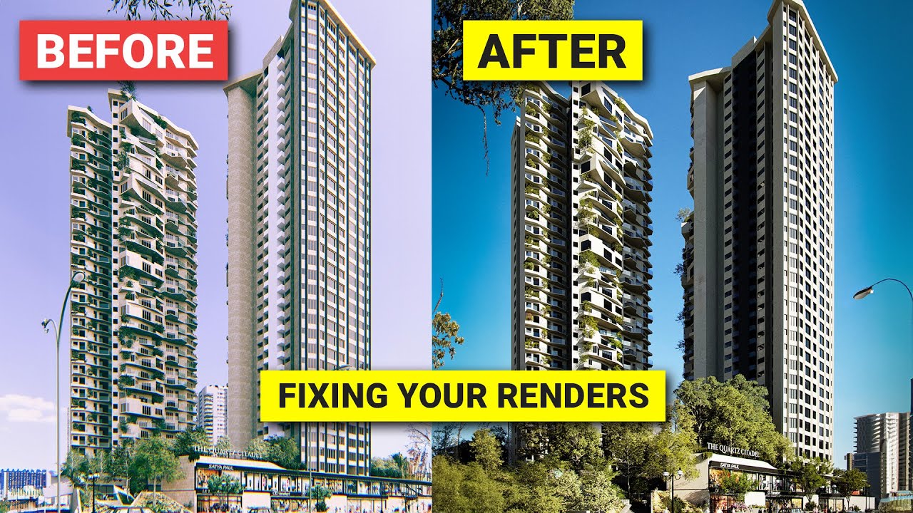 You Sent Me Your 3D Renders… Here’s How I Fixed Them!