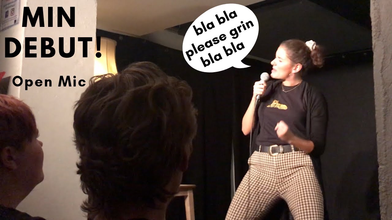 MIN DEBUT I STAND-UP // Aldrig har jeg været så nervøs!