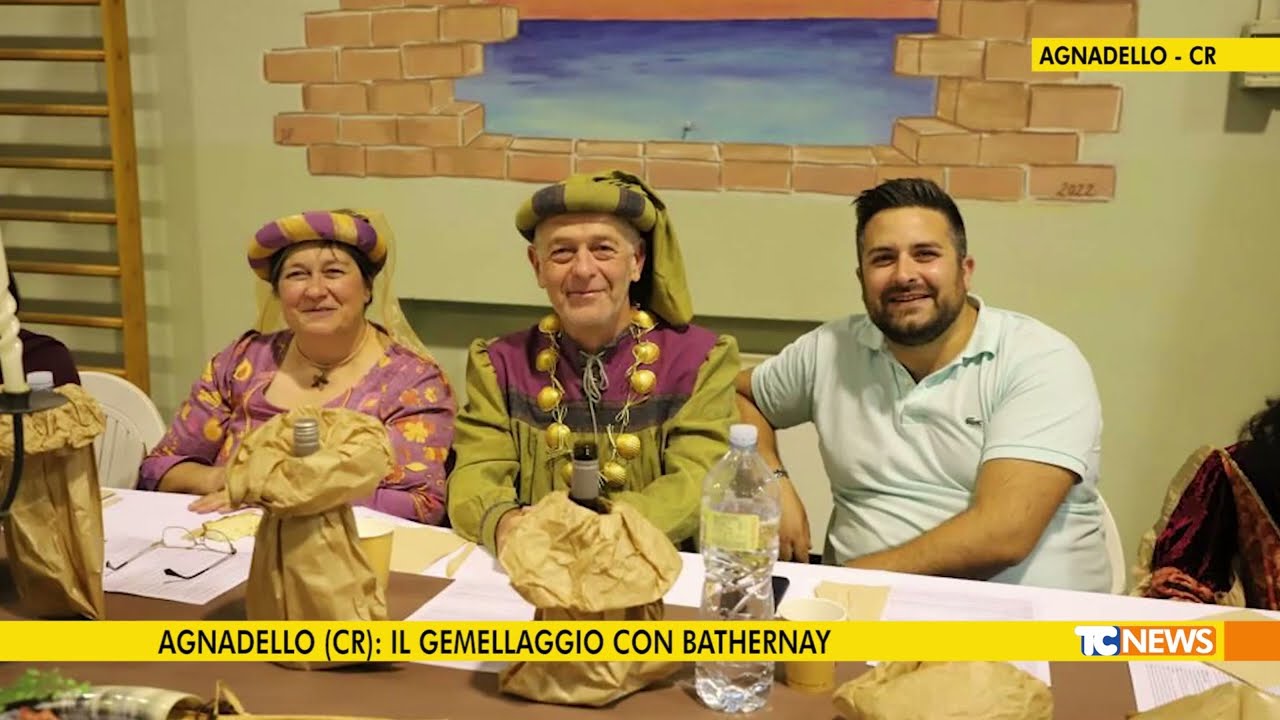 Agnadello (CR): il gemellaggio con Bathernay