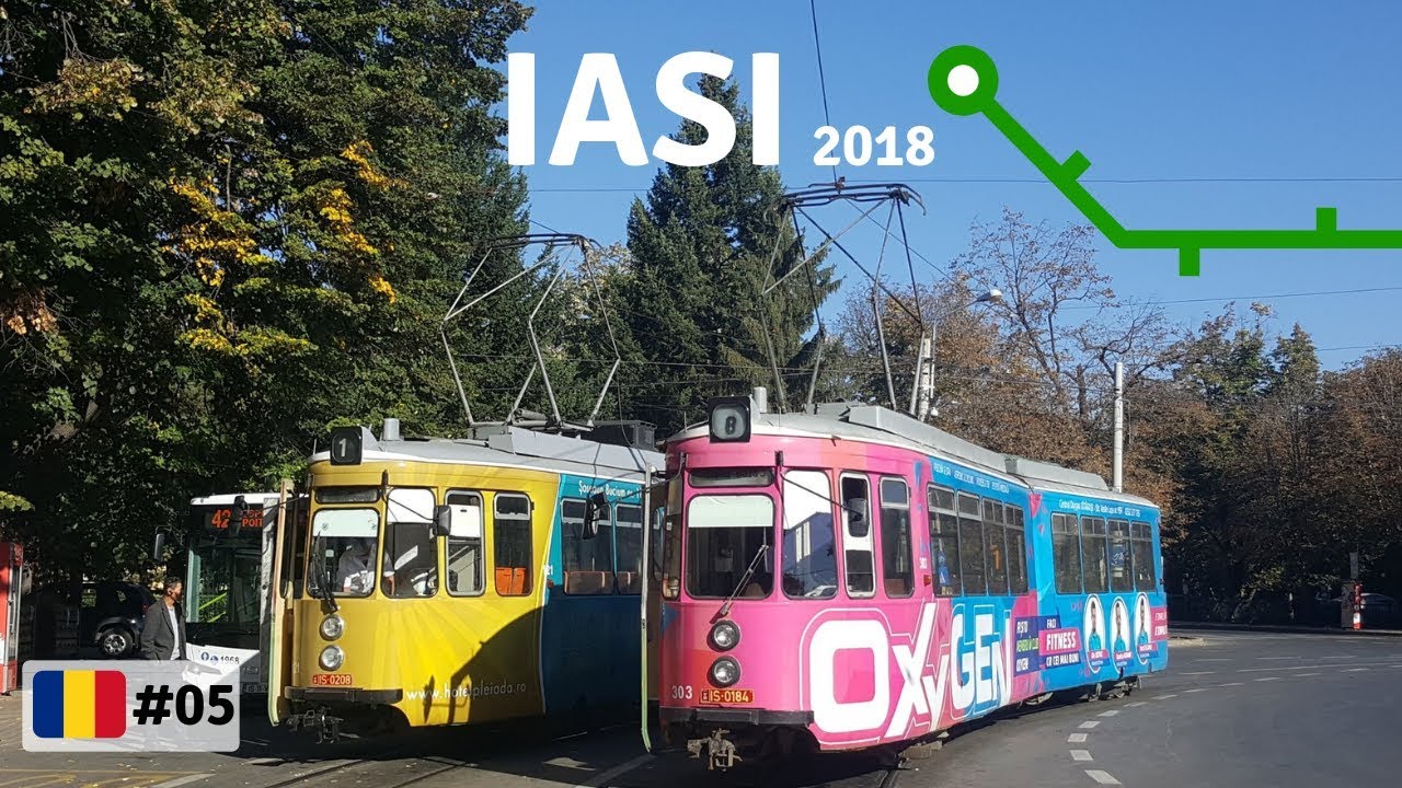 Trams in Iasi: The GT4 paradise (2018)